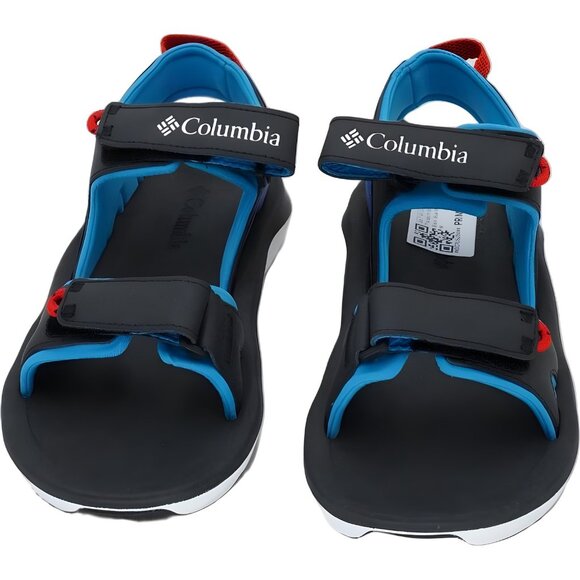 Men\'s Columbia Trailstorm Strap Sandals Black Blue Macaw US 7M main image 4